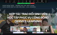 Tiếp tục làm việc với Trường Đại học Ngoại ngữ – ĐHQG Hà Nội về triển khai hoạt động trao đổi sinh viên