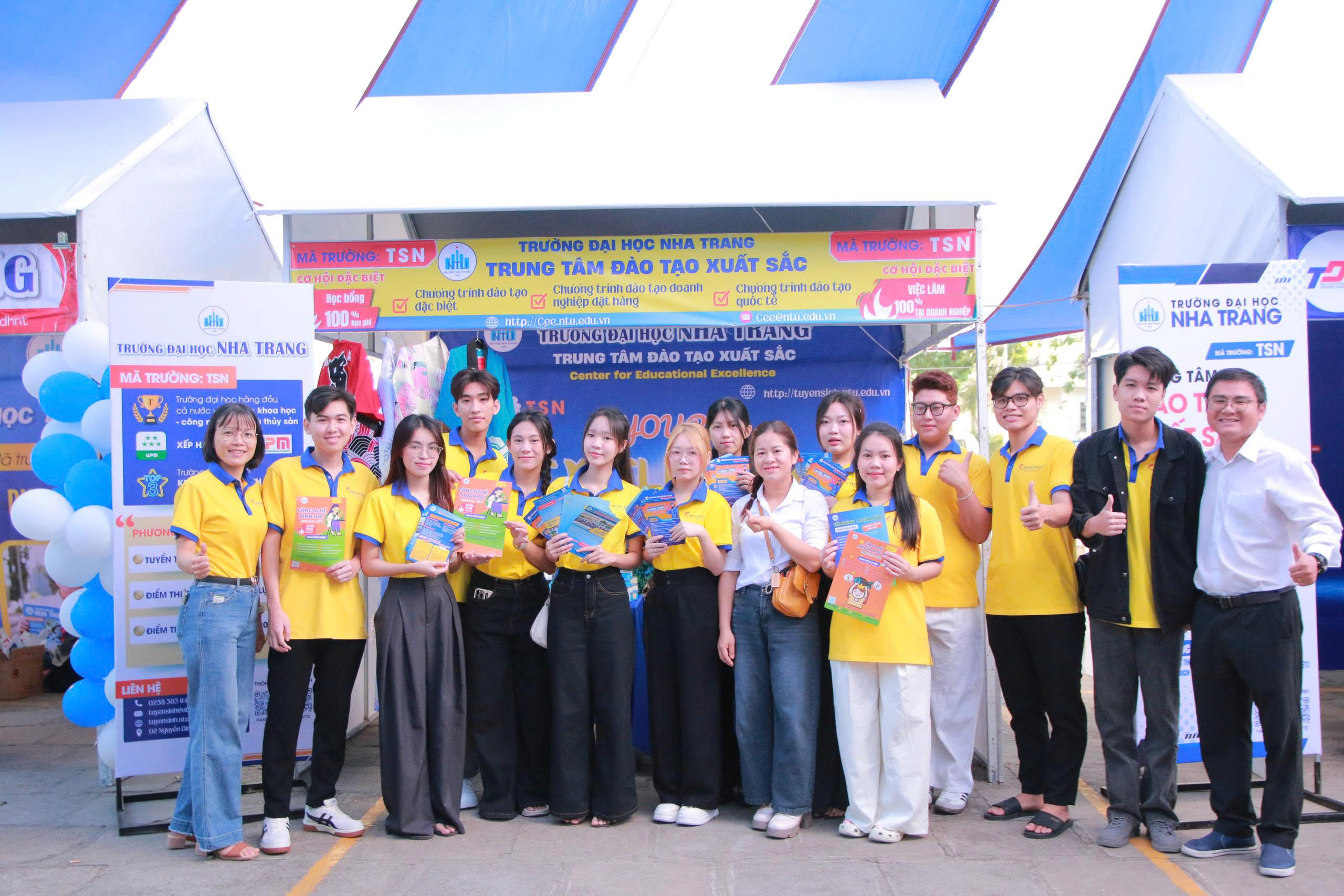 Trung tâm Đào tạo xuất sắc (CEE) tham gia Ngày hội tuyển sinh do Báo Thanh Niên tổ chức