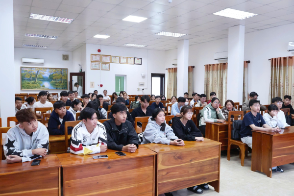Chương trình hợp tác đào tạo Minh Phú – NTU gặp gỡ tân sinh viên K68, niên khóa 2026 - 2031