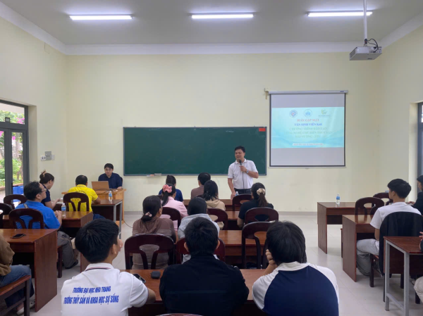 Gặp mặt tân sinh viên K68 Chương trình đào tạo ngành Công nghệ chế biến thủy sản Hải Vương – NTU
