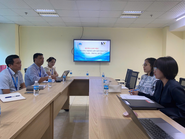 Trường Đại học Nha Trang làm việc với KN Capital về đề xuất chương trình liên kết đào tạo Việt Nam – Trung Quốc
