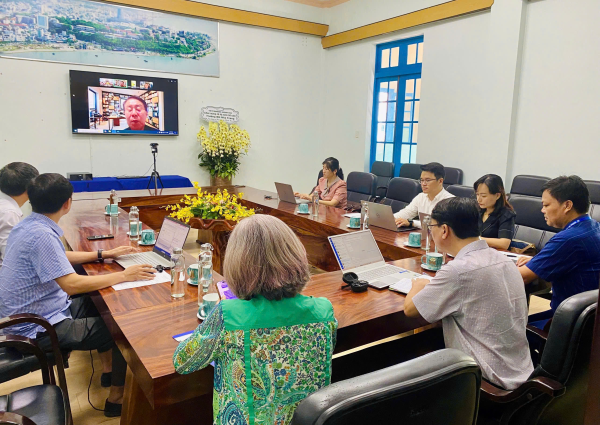 Trường Đại học Nha Trang (NTU) trao đổi cơ hội hợp tác đào tạo với Open Cyber University of Korea (OCU)